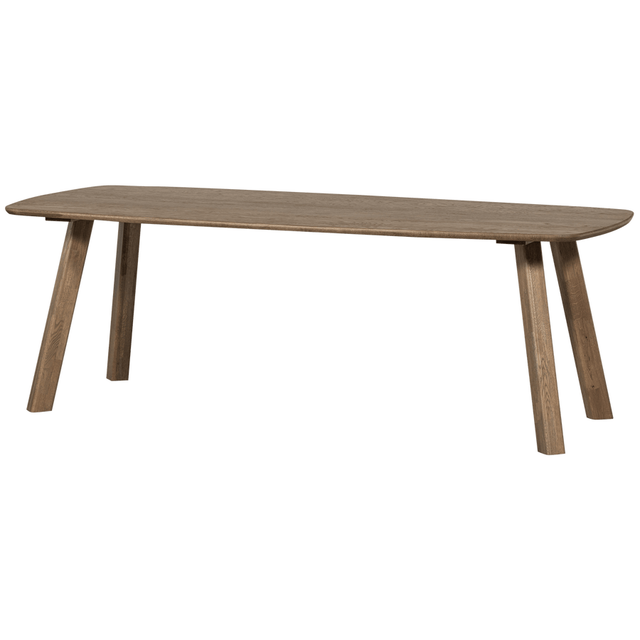 TABLO EETTAFEL DEENS OVAAL DL 220X100CM CASHMERE BROWN [fsc]