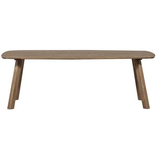 TABLO EETTAFEL DEENS OVAAL DL 220X100CM CASHMERE BROWN [fsc]