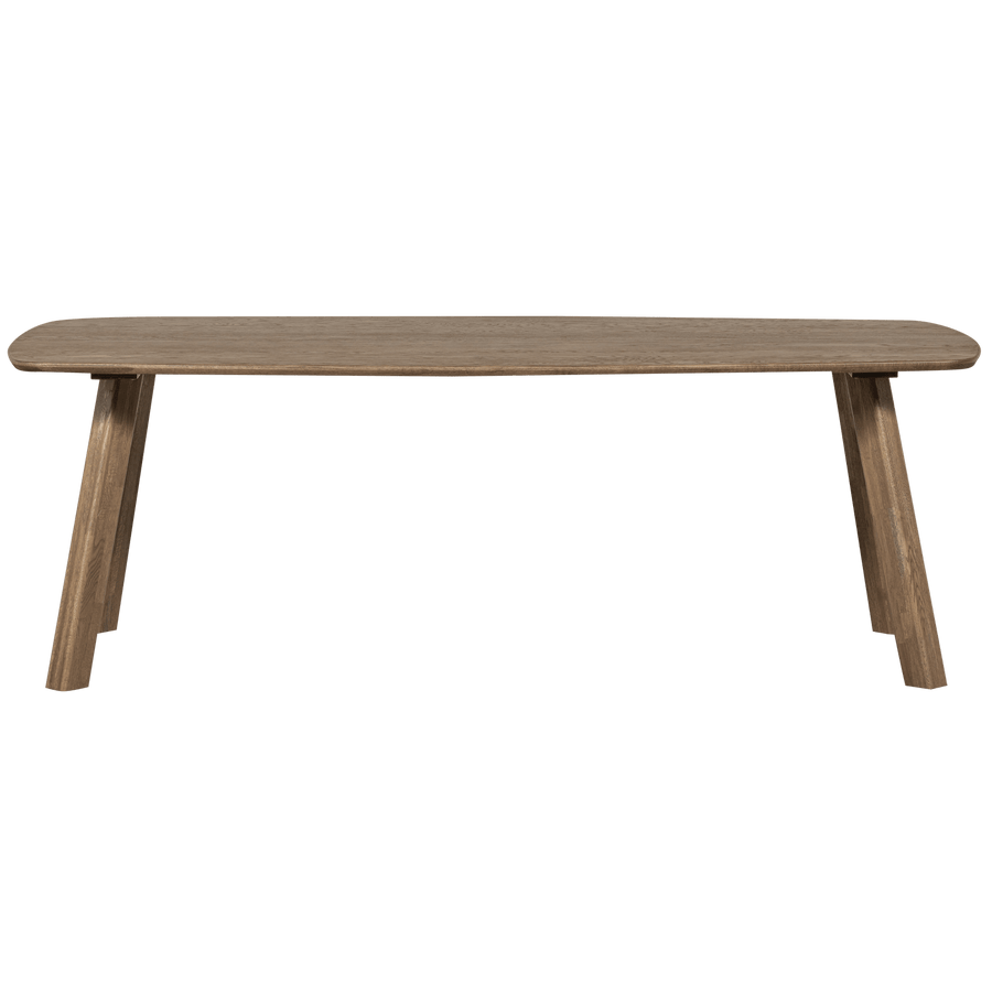 TABLO EETTAFEL DEENS OVAAL DL 220X100CM CASHMERE BROWN [fsc]