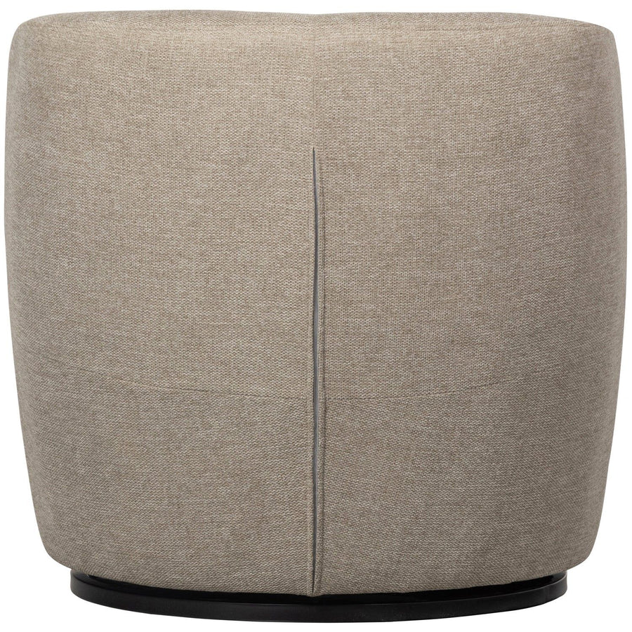 SERRA DRAAIFAUTEUIL GEWEVEN STOF ZAND