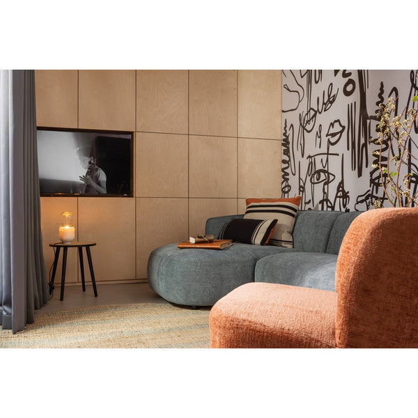 ATTY DRAAIFAUTEUIL VELVET ORANJE