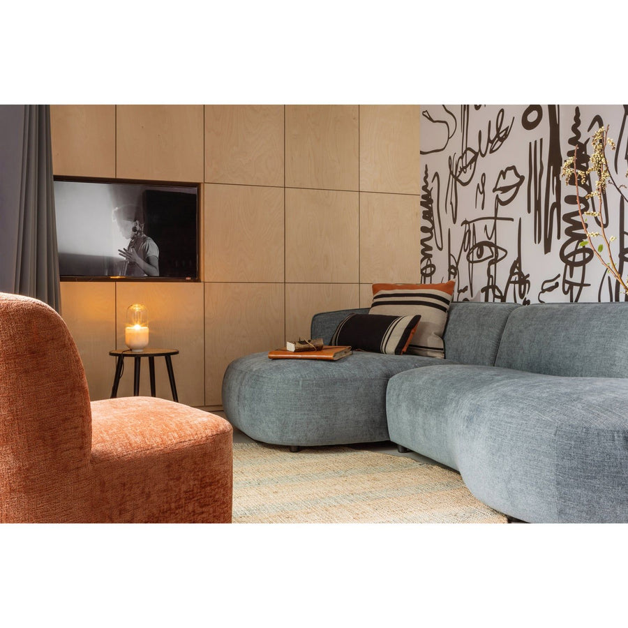 ATTY DRAAIFAUTEUIL VELVET ORANJE