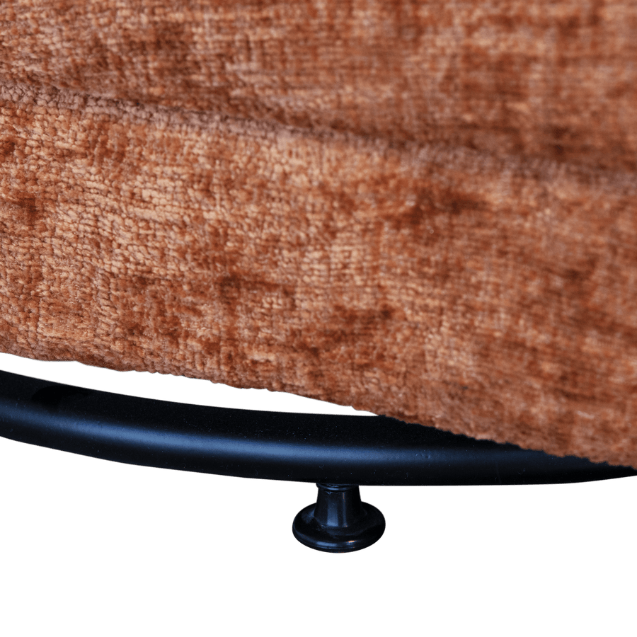ATTY DRAAIFAUTEUIL VELVET ORANJE