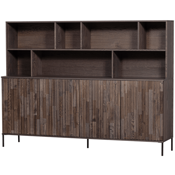 NEW GRAVURE WANDKAST ESSEN FINEER ESPRESSO [fsc]