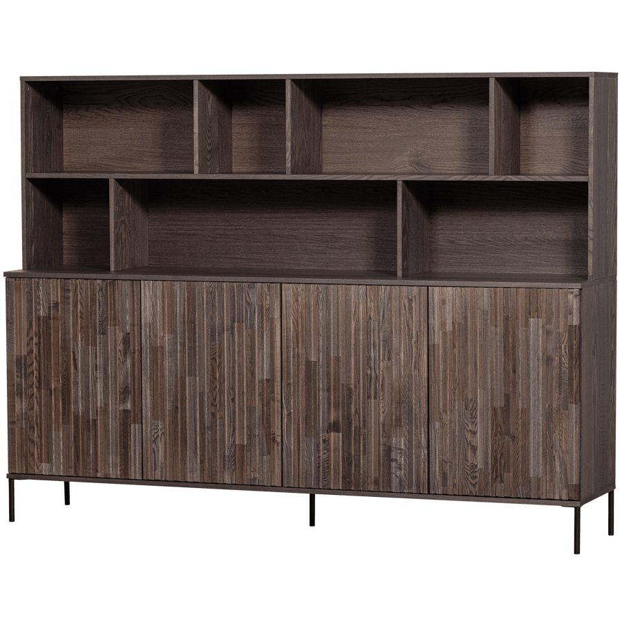 NEW GRAVURE WANDKAST ESSEN FINEER ESPRESSO [fsc]