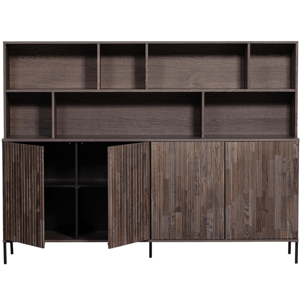 NEW GRAVURE WANDKAST ESSEN FINEER ESPRESSO [fsc]