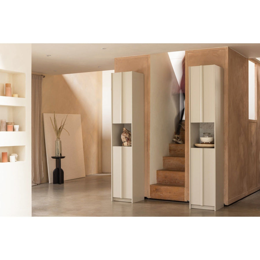 BASU SMALLE KAST 40CM GRENEN DUST INCL. CONCRETE DECOR [fsc]