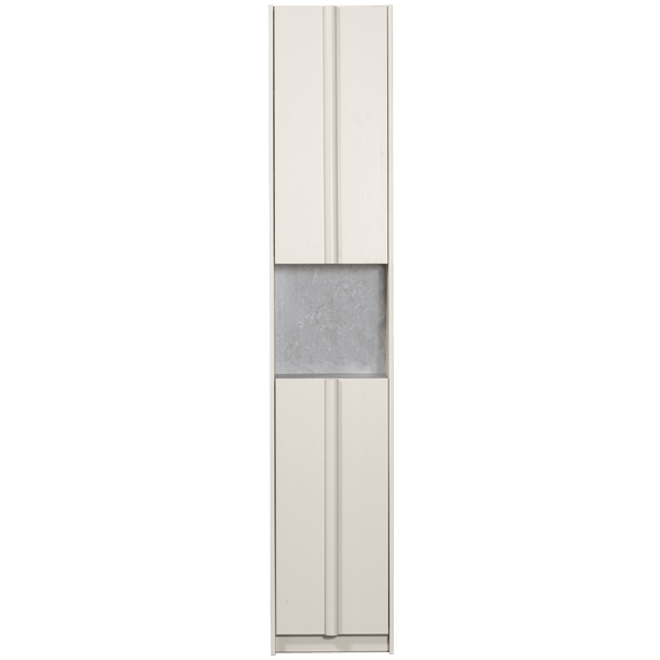 BASU SMALLE KAST 40CM GRENEN DUST INCL. CONCRETE DECOR [fsc]