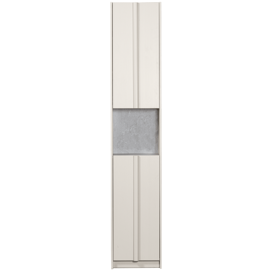 BASU SMALLE KAST 40CM GRENEN DUST INCL. CONCRETE DECOR [fsc]