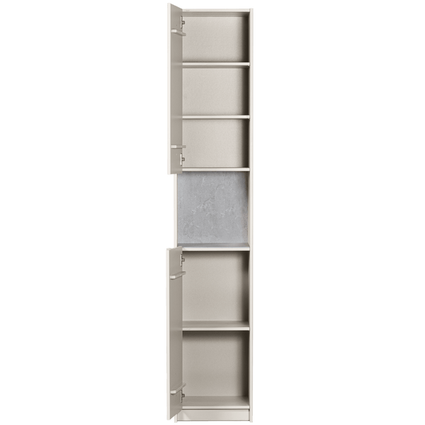 BASU SMALLE KAST 40CM GRENEN DUST INCL. CONCRETE DECOR [fsc]