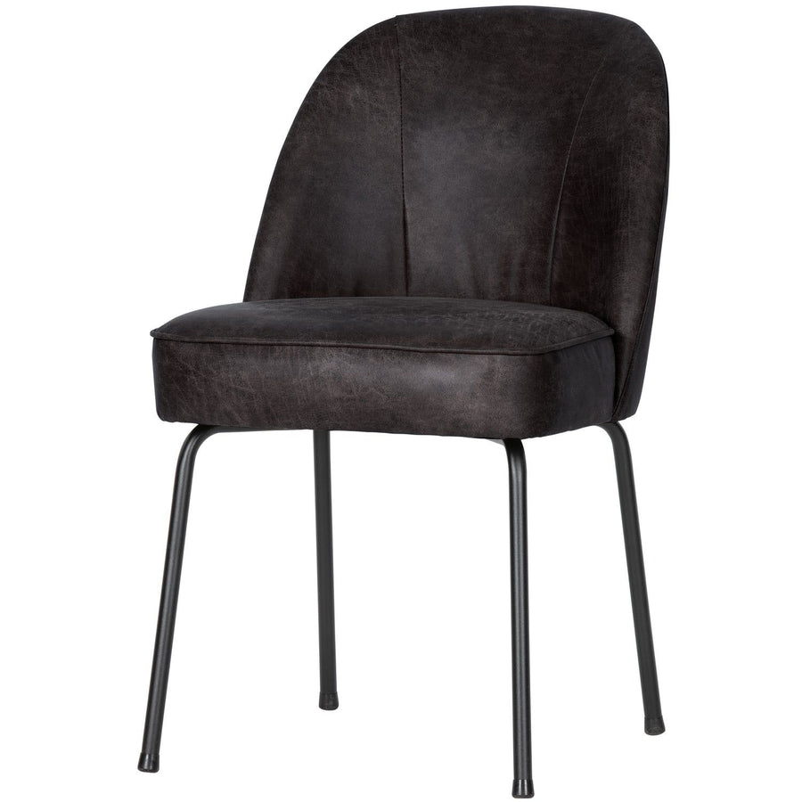 VOGUE EETKAMERSTOEL ECOLEER ZWART (set of 2)