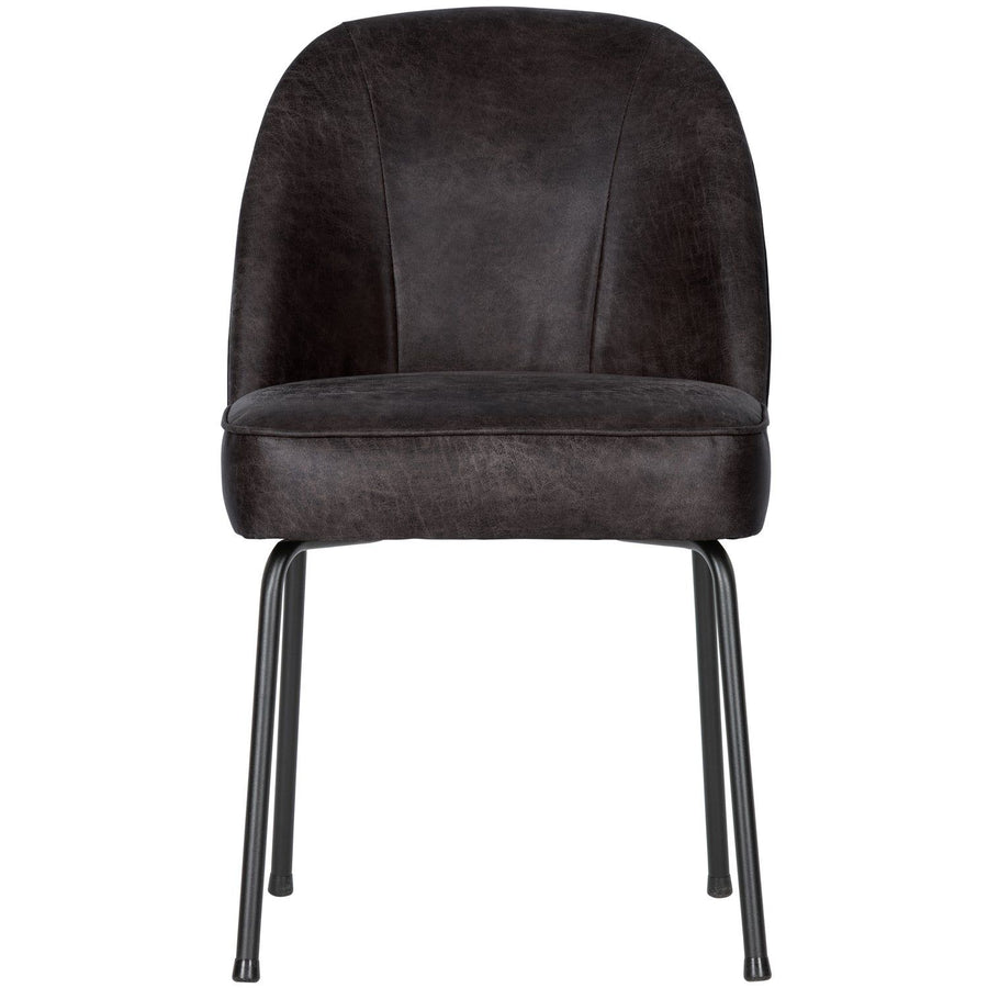 VOGUE EETKAMERSTOEL ECOLEER ZWART (set of 2)