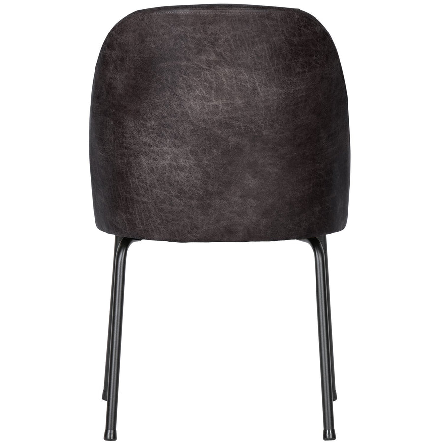 VOGUE EETKAMERSTOEL ECOLEER ZWART (set of 2)