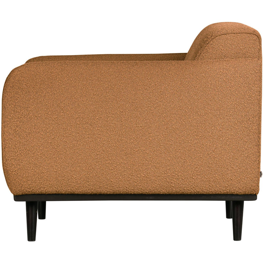 STATEMENT FAUTEUIL MET ARM BOUCLE BUTTER