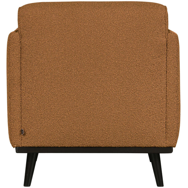 STATEMENT FAUTEUIL MET ARM BOUCLE BUTTER
