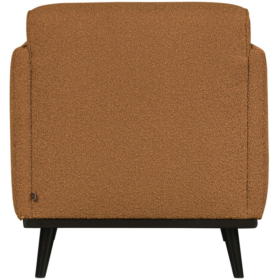 STATEMENT FAUTEUIL MET ARM BOUCLE BUTTER