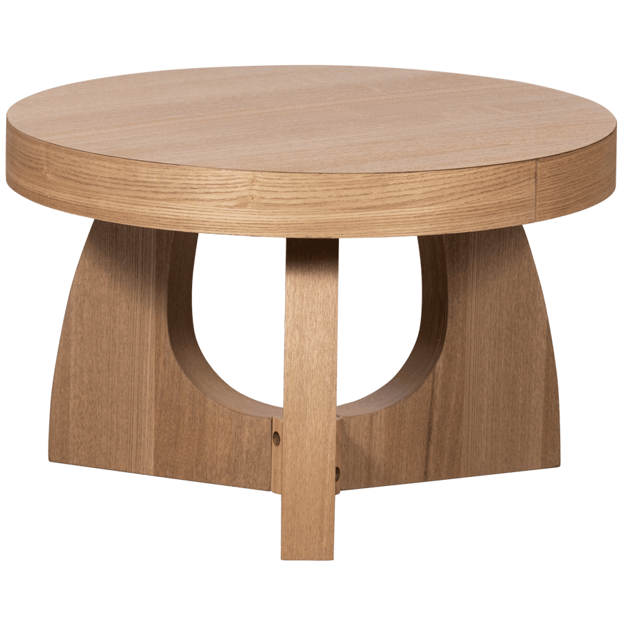 TALA BIJZETTAFEL MDF FINEER NATUREL 35XO55 CM