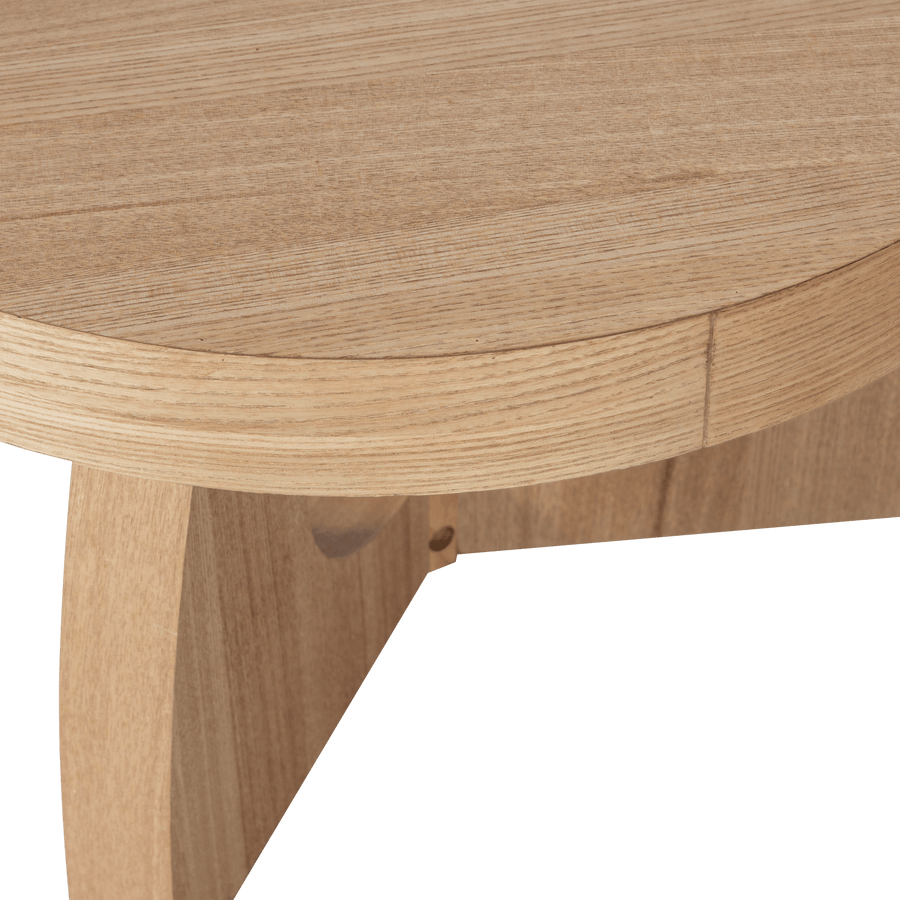 TALA BIJZETTAFEL MDF FINEER NATUREL 35XO55 CM