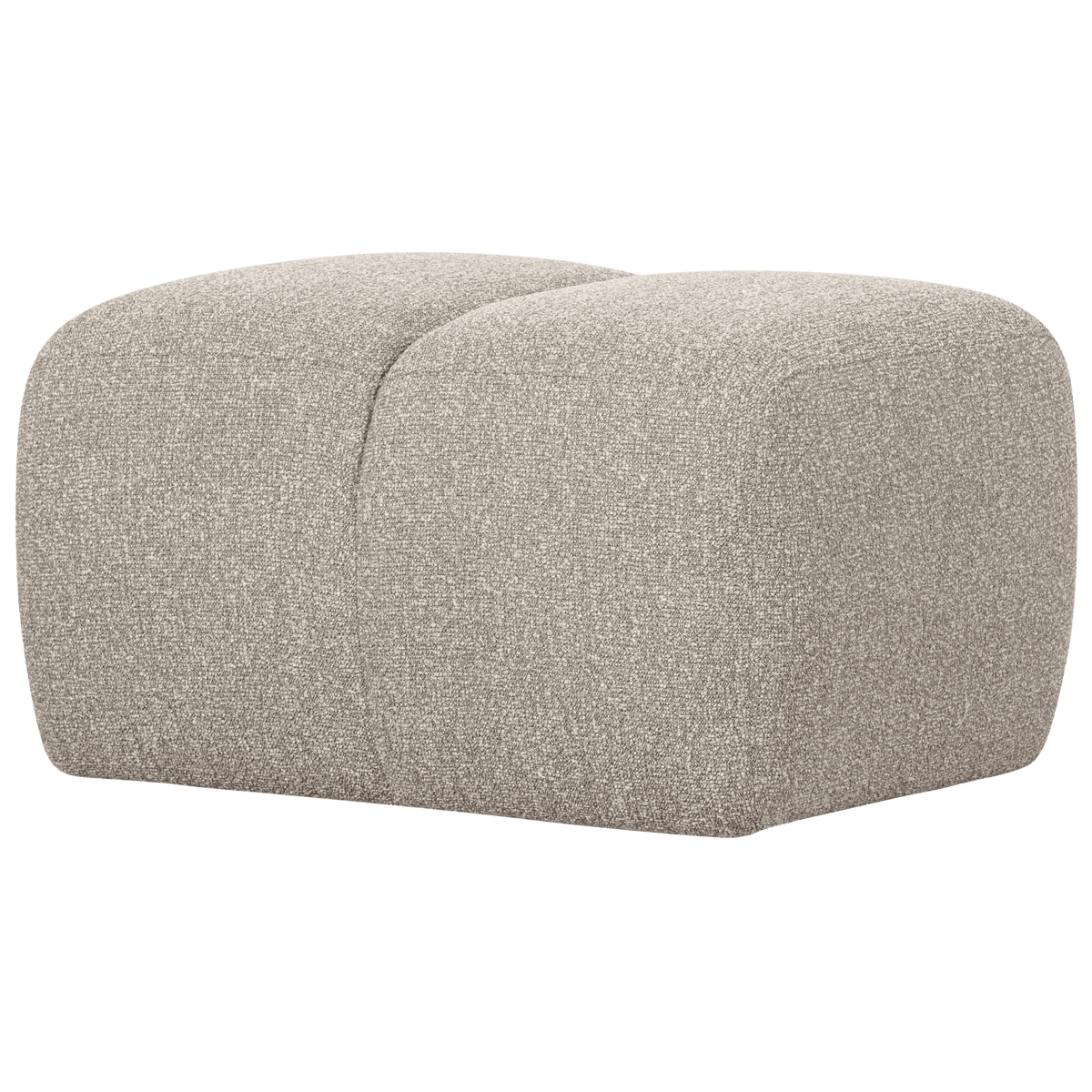 MOJO POEF BOUCLE BEIGE MELANGE