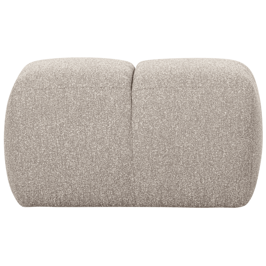 MOJO POEF BOUCLE BEIGE MELANGE