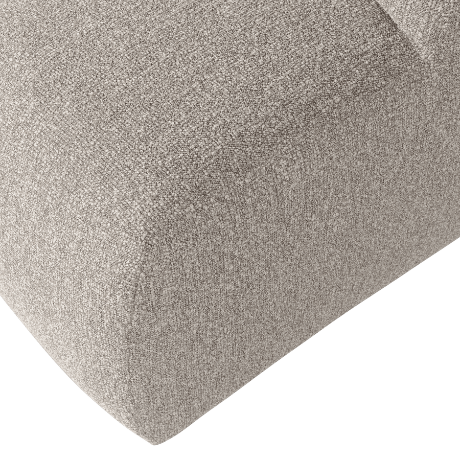 MOJO POEF BOUCLE BEIGE MELANGE