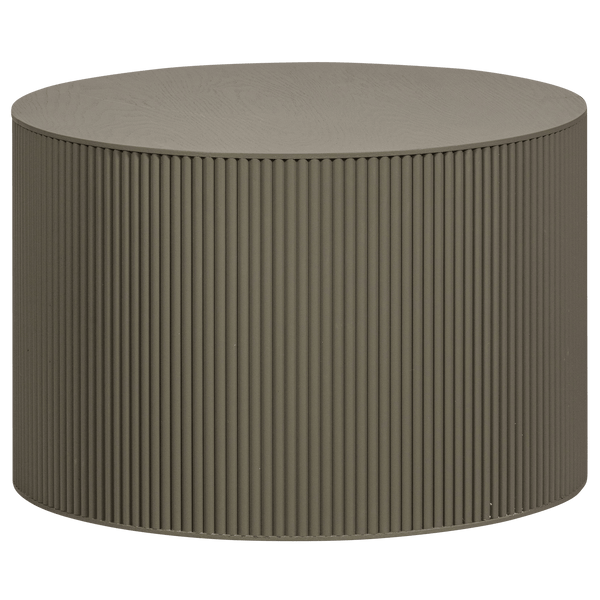 SANNE BIJZETTAFEL ROND MDF MILITAIR GROEN