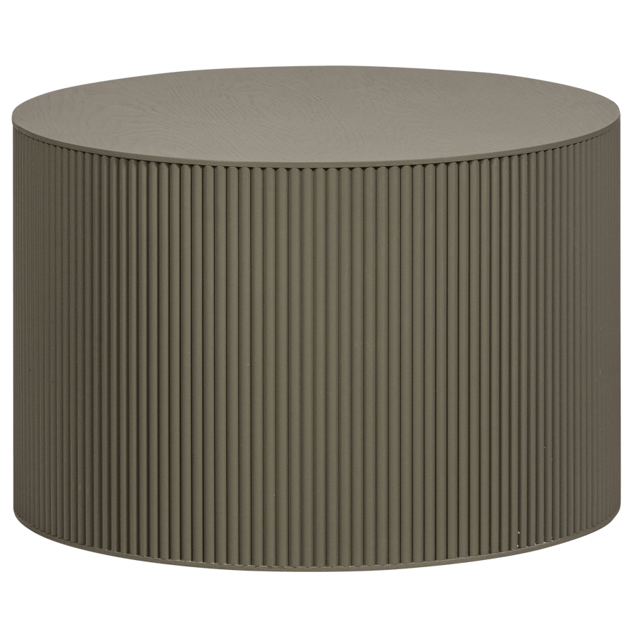 SANNE BIJZETTAFEL ROND MDF MILITAIR GROEN
