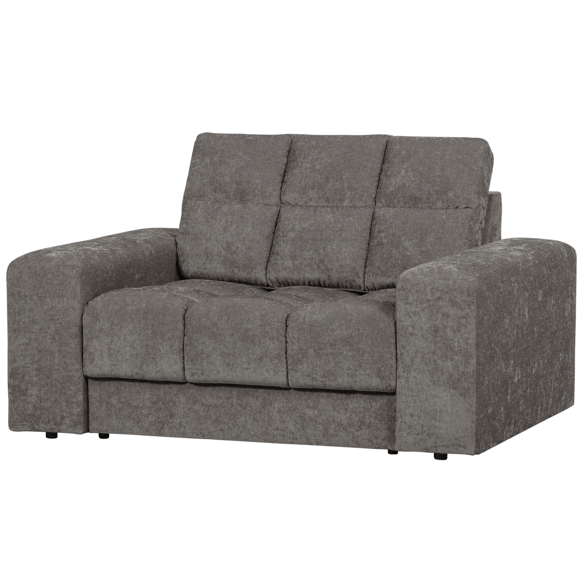 SECOND DATE LOVESEAT VELVET GRIJS