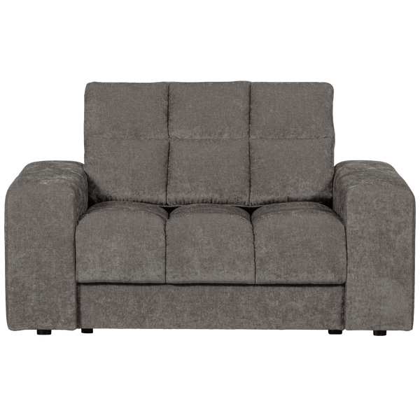 SECOND DATE LOVESEAT VELVET GRIJS