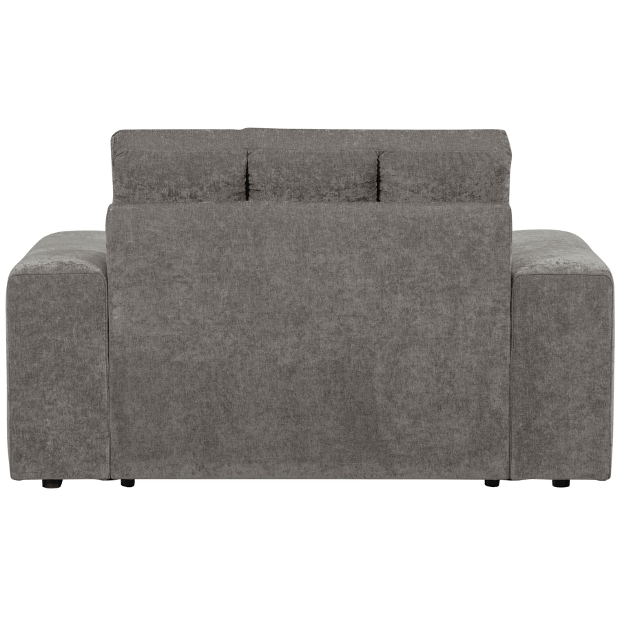 SECOND DATE LOVESEAT VELVET GRIJS