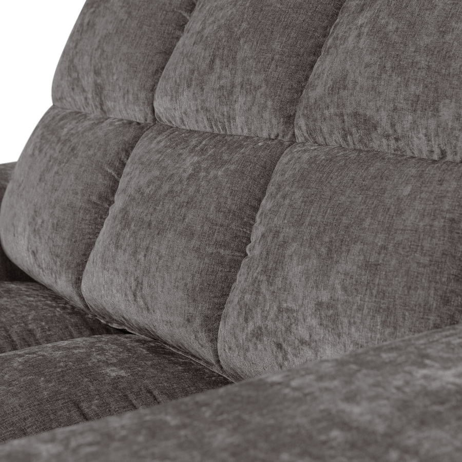 SECOND DATE LOVESEAT VELVET GRIJS