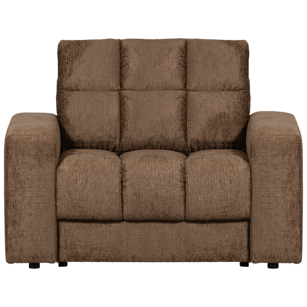 SECOND DATE FAUTEUIL STRUCTURE VELVET BRASS