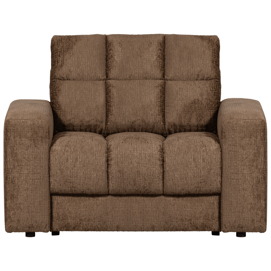 SECOND DATE FAUTEUIL STRUCTURE VELVET BRASS