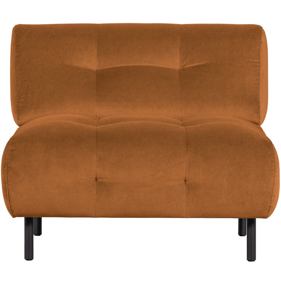 LLOYD FAUTEUIL VELVET KANEEL