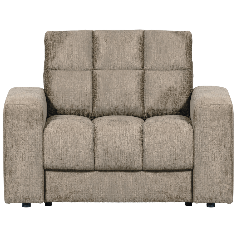SECOND DATE FAUTEUIL STRUCTURE VELVET WHEATFIELD