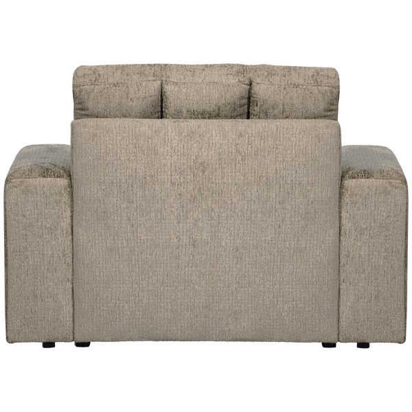 SECOND DATE FAUTEUIL STRUCTURE VELVET WHEATFIELD