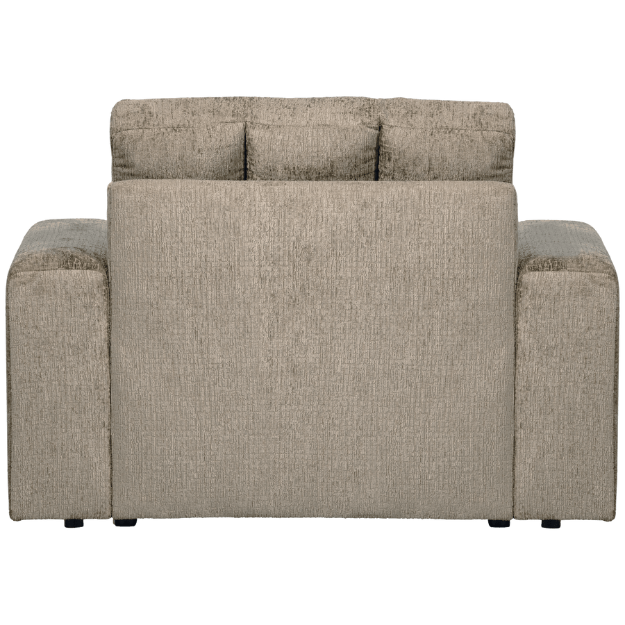 SECOND DATE FAUTEUIL STRUCTURE VELVET WHEATFIELD