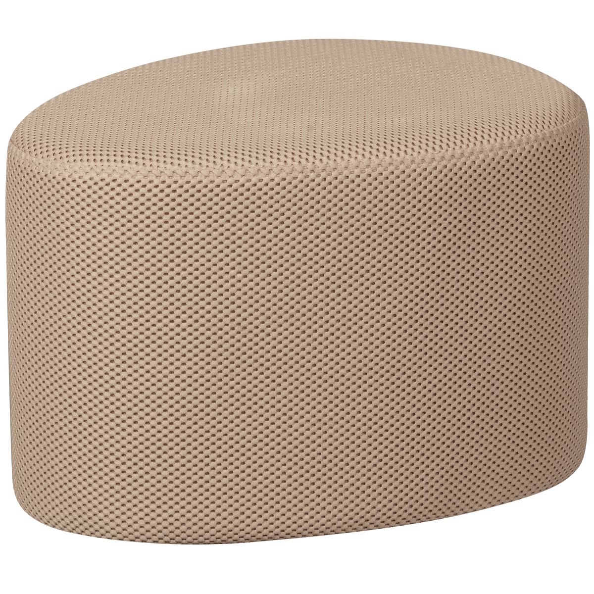 PUUK POEF MESH NATUREL 38X60X47 CM (set of 2)