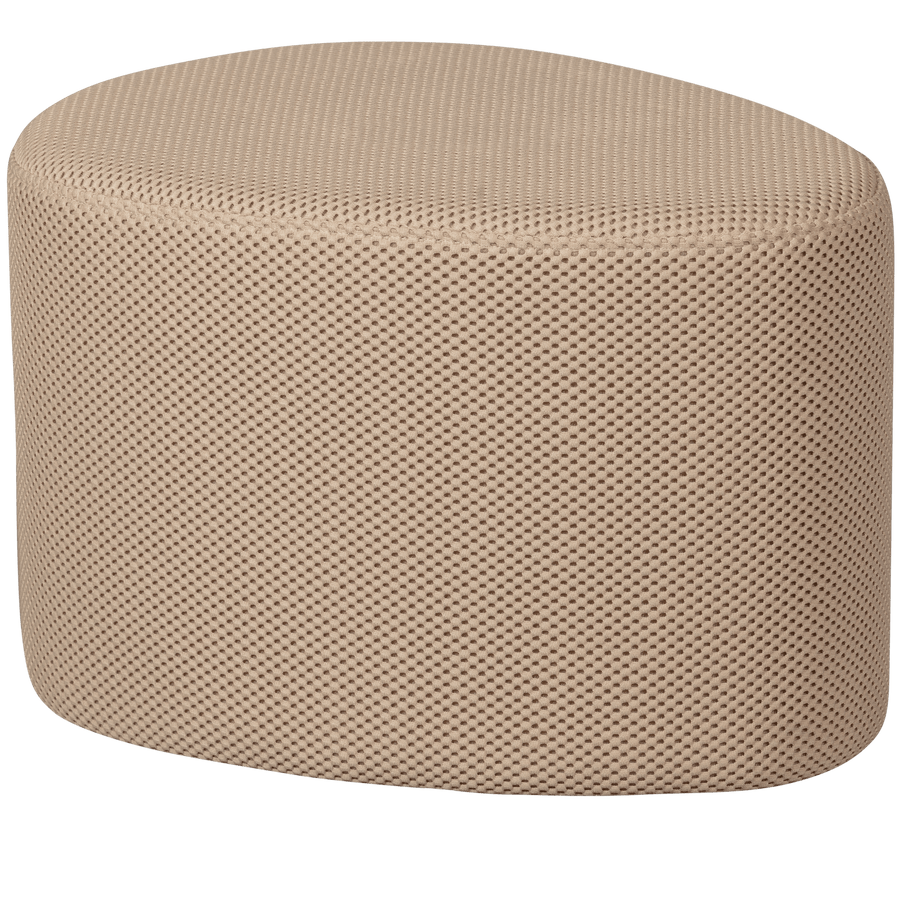 PUUK POEF MESH NATUREL 38X60X47 CM (set of 2)