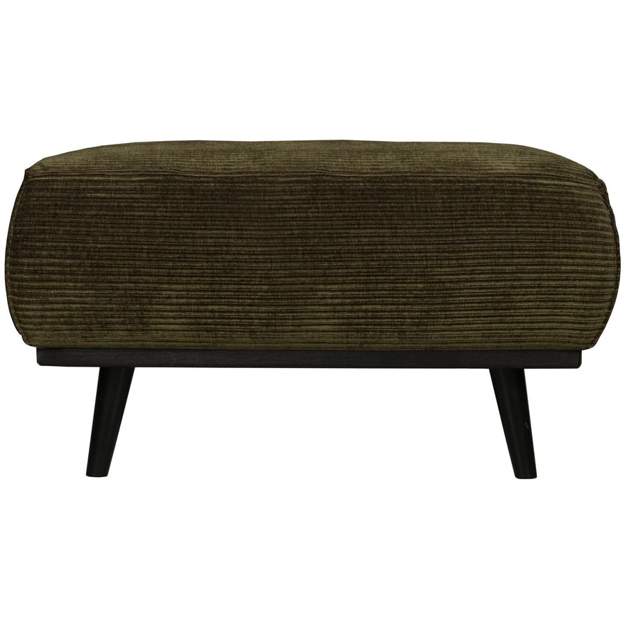 STATEMENT HOCKER RIBSTOF WARM GROEN
