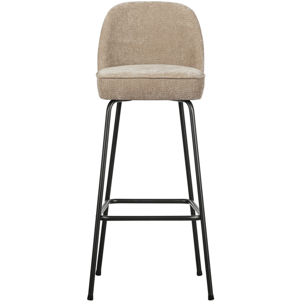VOGUE BARSTOEL 80 CM 3D CHENILLE ZAND