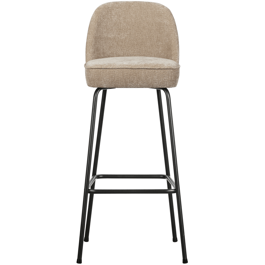 VOGUE BARSTOEL 80 CM 3D CHENILLE ZAND