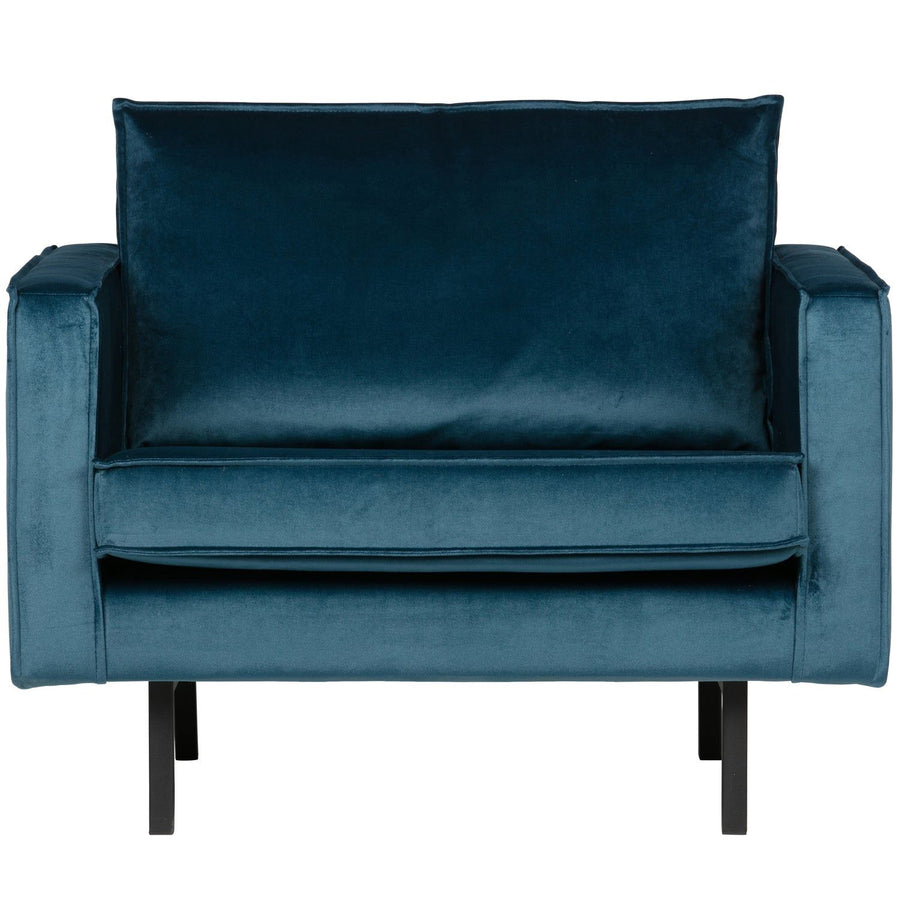 RODEO FAUTEUIL VELVET BLAUW