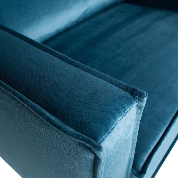 RODEO FAUTEUIL VELVET BLAUW