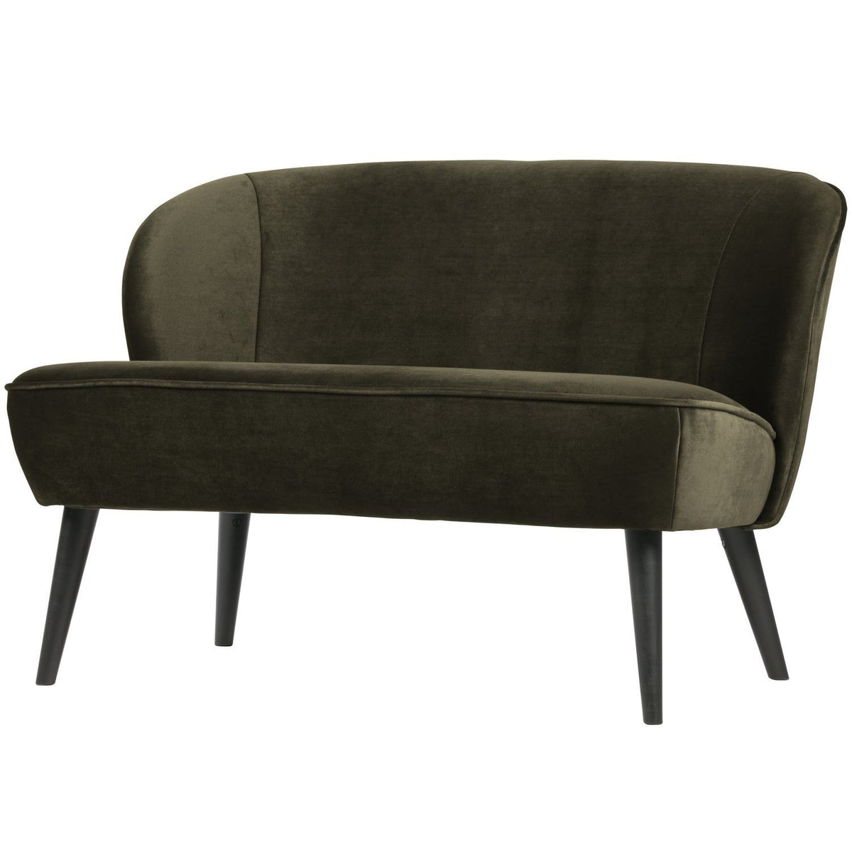 SARA BANKJE VELVET WARM GROEN