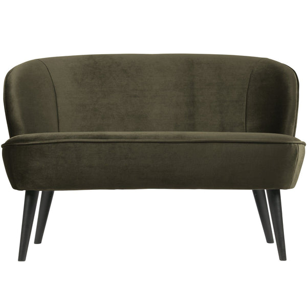 SARA BANKJE VELVET WARM GROEN