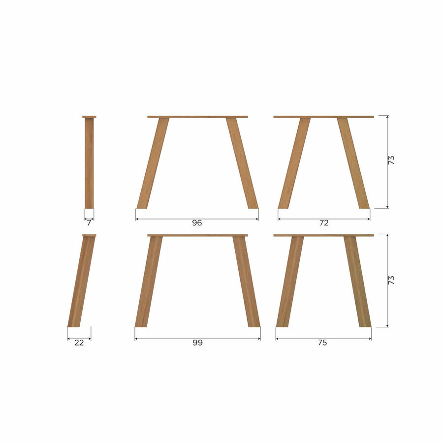 TABLO EETTAFEL DEENS OVAAL DL 180X100 CM TRANSPARANT [fsc]