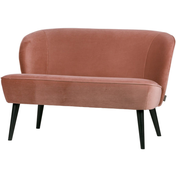 SARA BANKJE VELVET OUD ROZE
