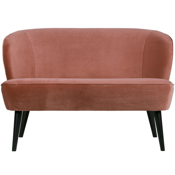 SARA BANKJE VELVET OUD ROZE