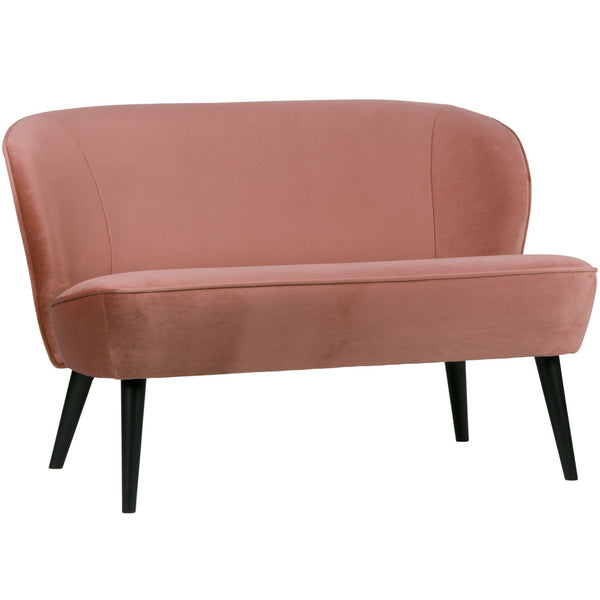 SARA BANKJE VELVET OUD ROZE